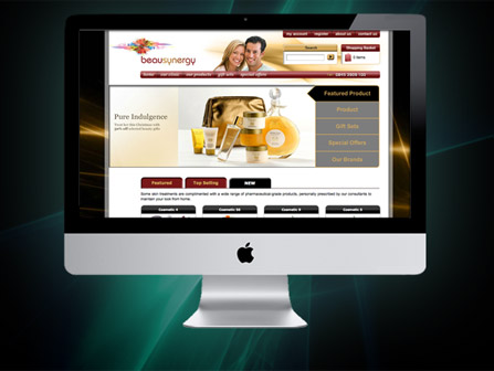 Ecommerce-Website [Click main image to view website]